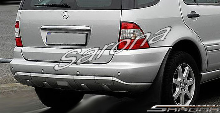 Custom Mercedes ML  SUV/SAV/Crossover Rear Bumper (2002 - 2005) - $590.00 (Part #MB-071-RB)